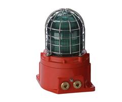 STEXB2RT1230AS2R.4 E2S STEXB2RT1230AS2R/G Ex Rot. Beacon STExB2 RT1 230vAC GREEN SS316L IP66 25w Halogen Ex-db-IIC-Gb-T6